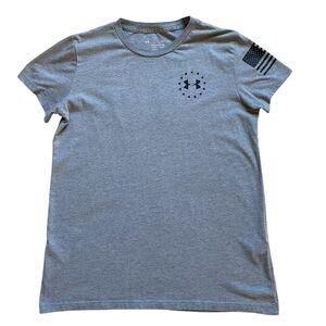 Women’s Under Armour Freedom Gray Tee